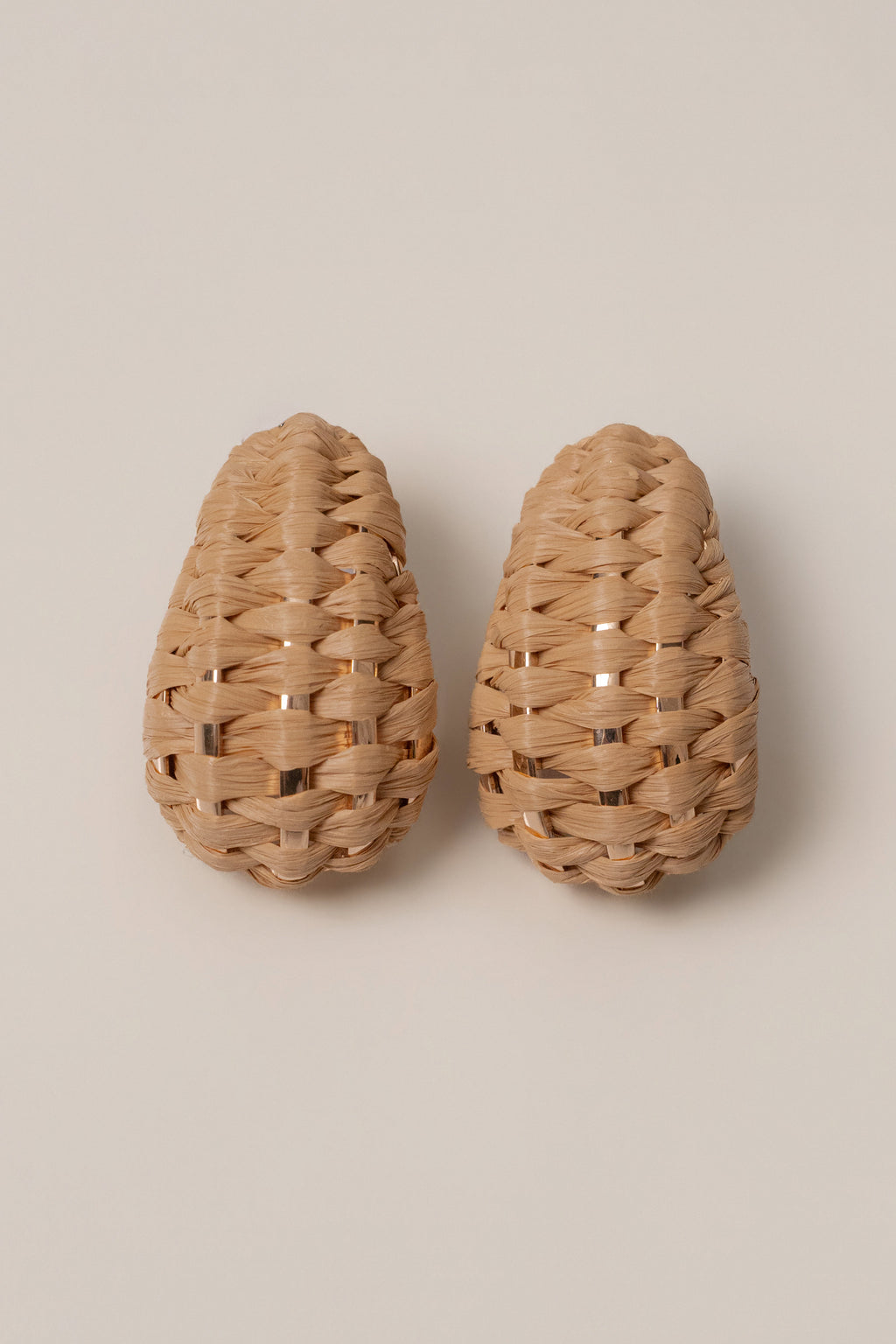 Natural Tulum Texture Earrings