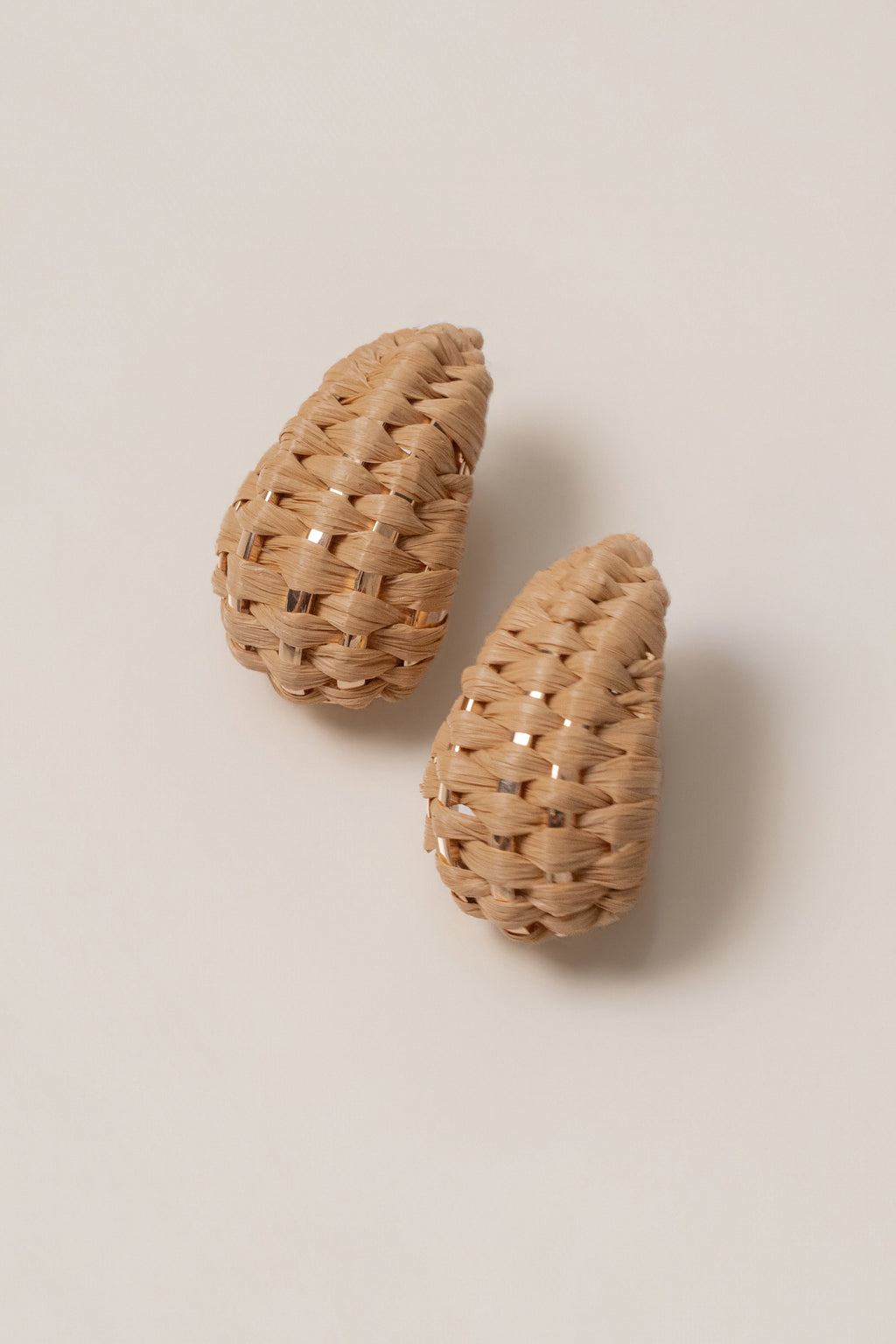 Natural Tulum Texture Earrings