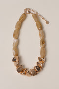 Ivory Alessia Beaded Necklace