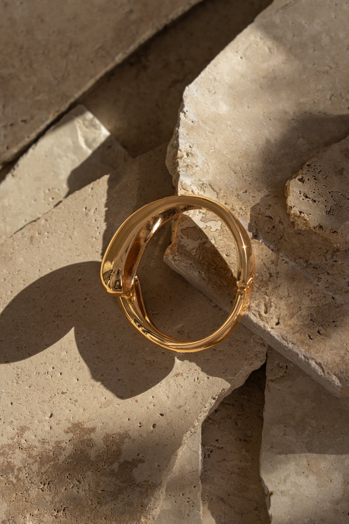 Gold Lori Hinge Bracelet