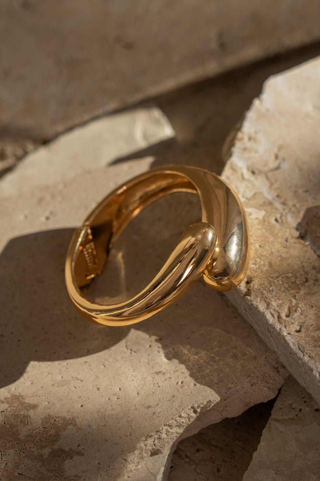 Gold Lori Hinge Bracelet