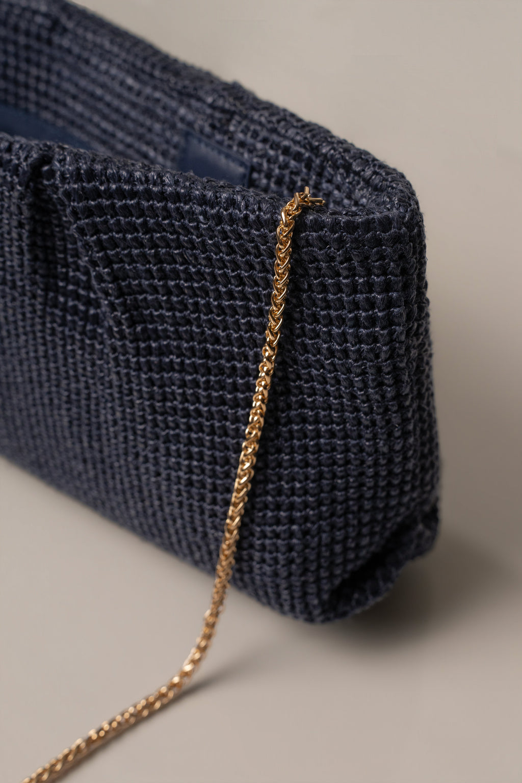 Navy Ocean Club Clutch Bag