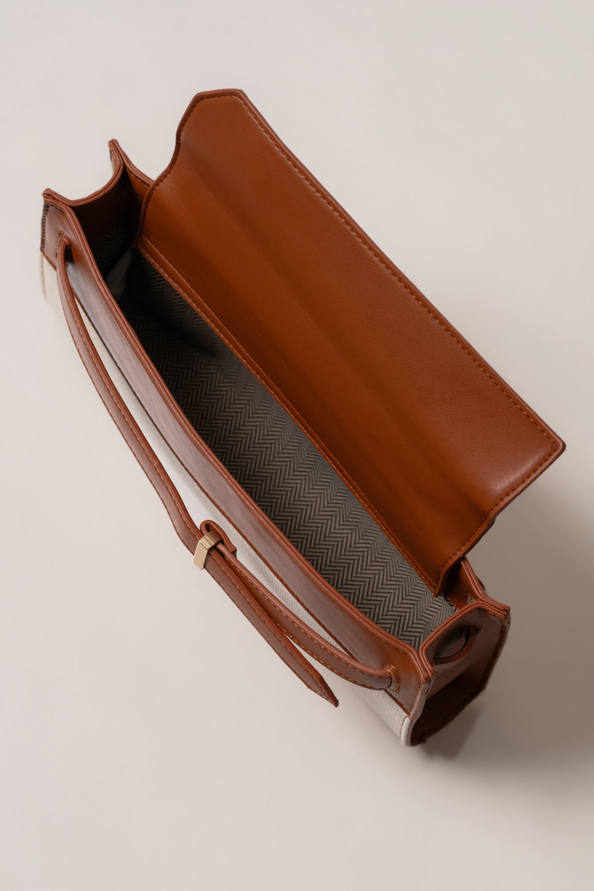 Ivory Windsor Canvas Handbag