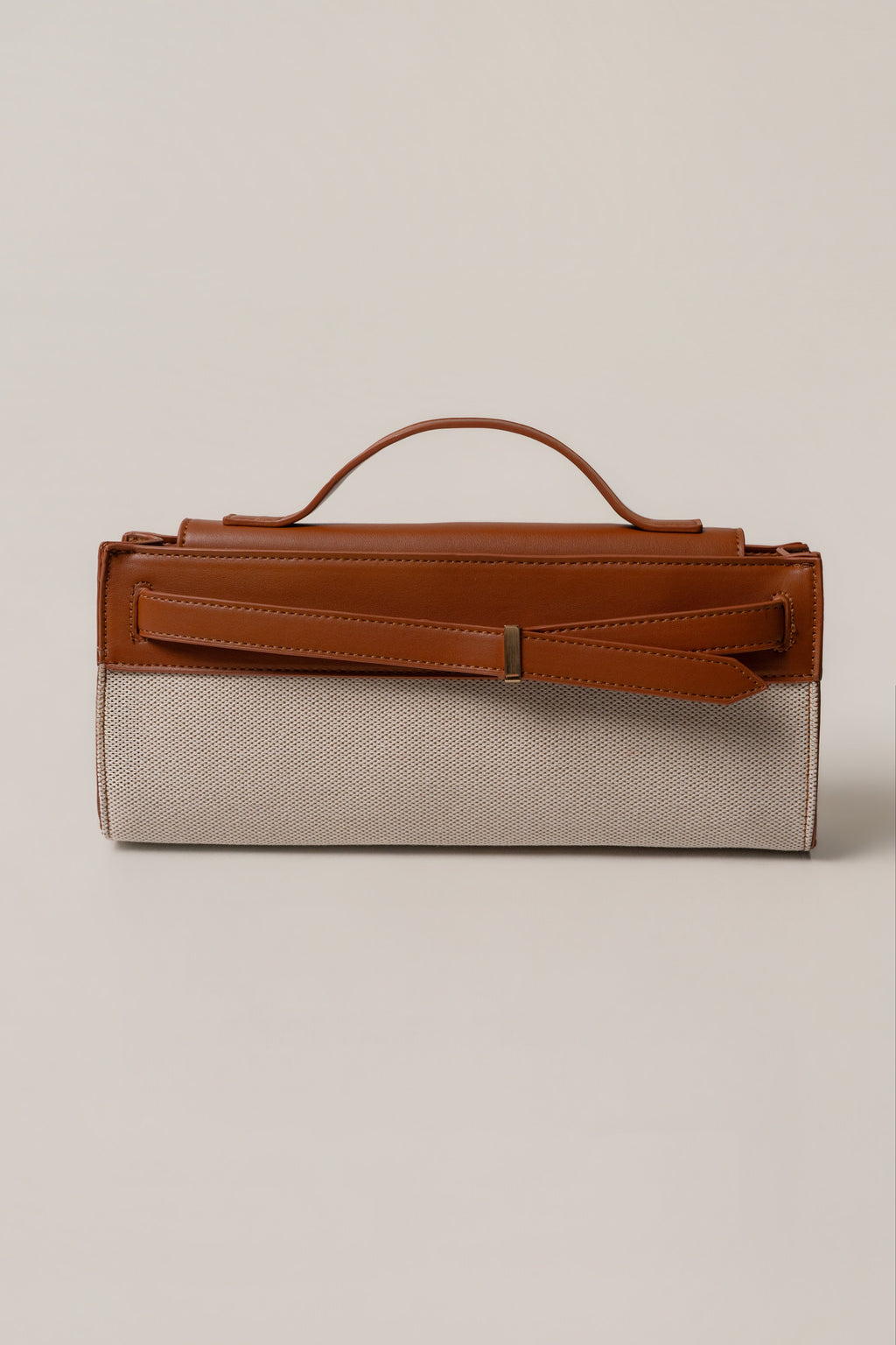 Ivory Windsor Canvas Handbag