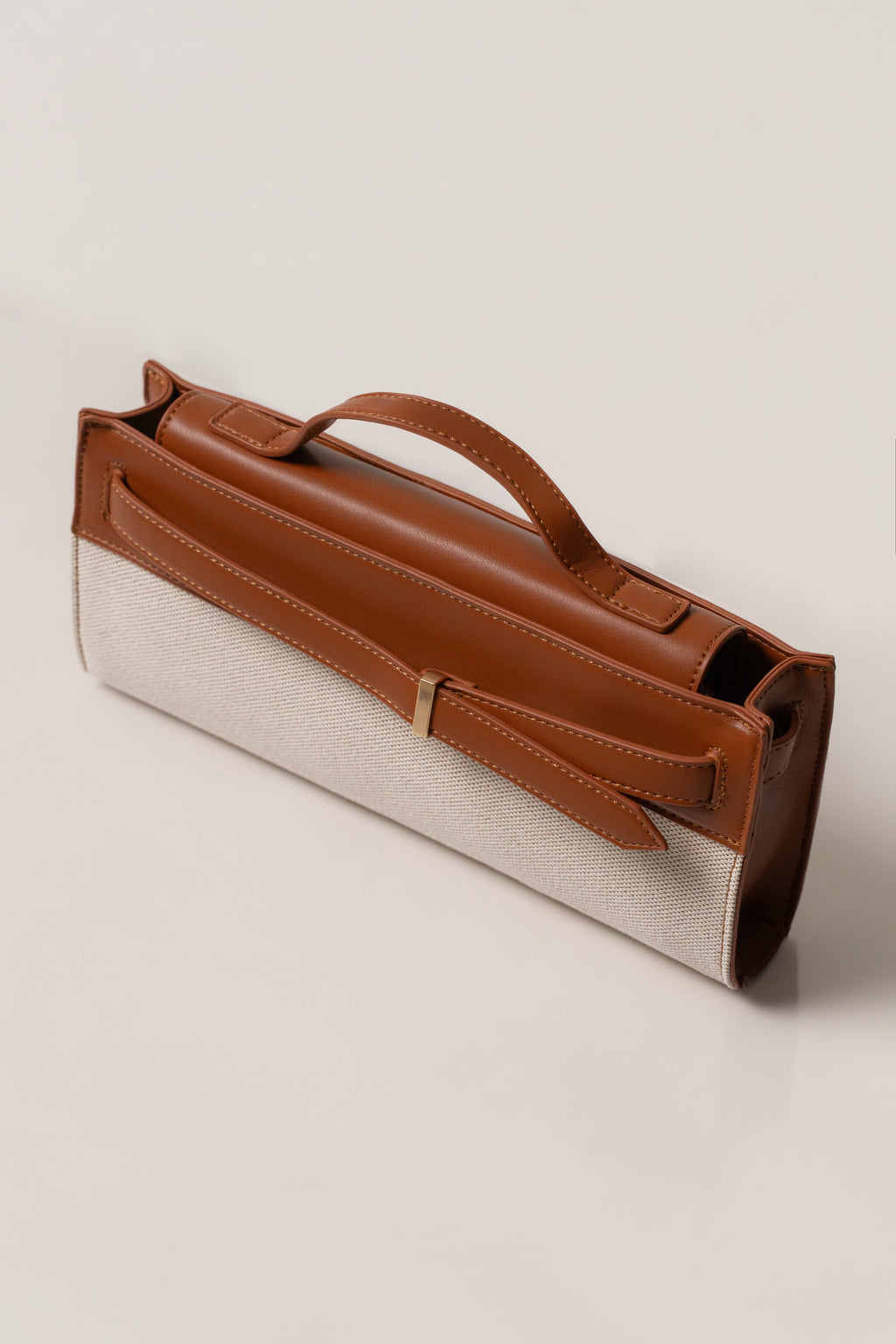 Ivory Windsor Canvas Handbag