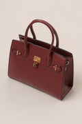 Burgundy Alva Handbag
