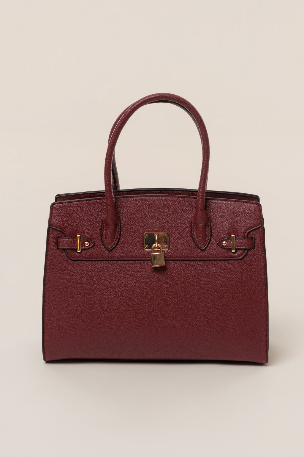 Burgundy Alva Handbag