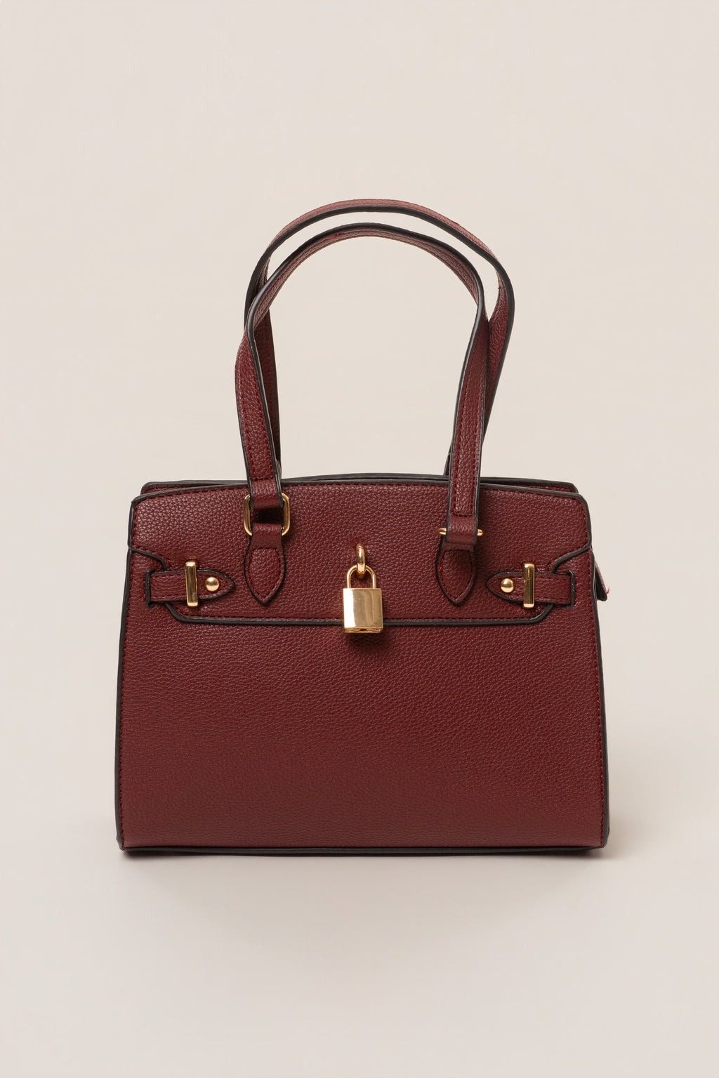 Burgundy Alva Handbag
