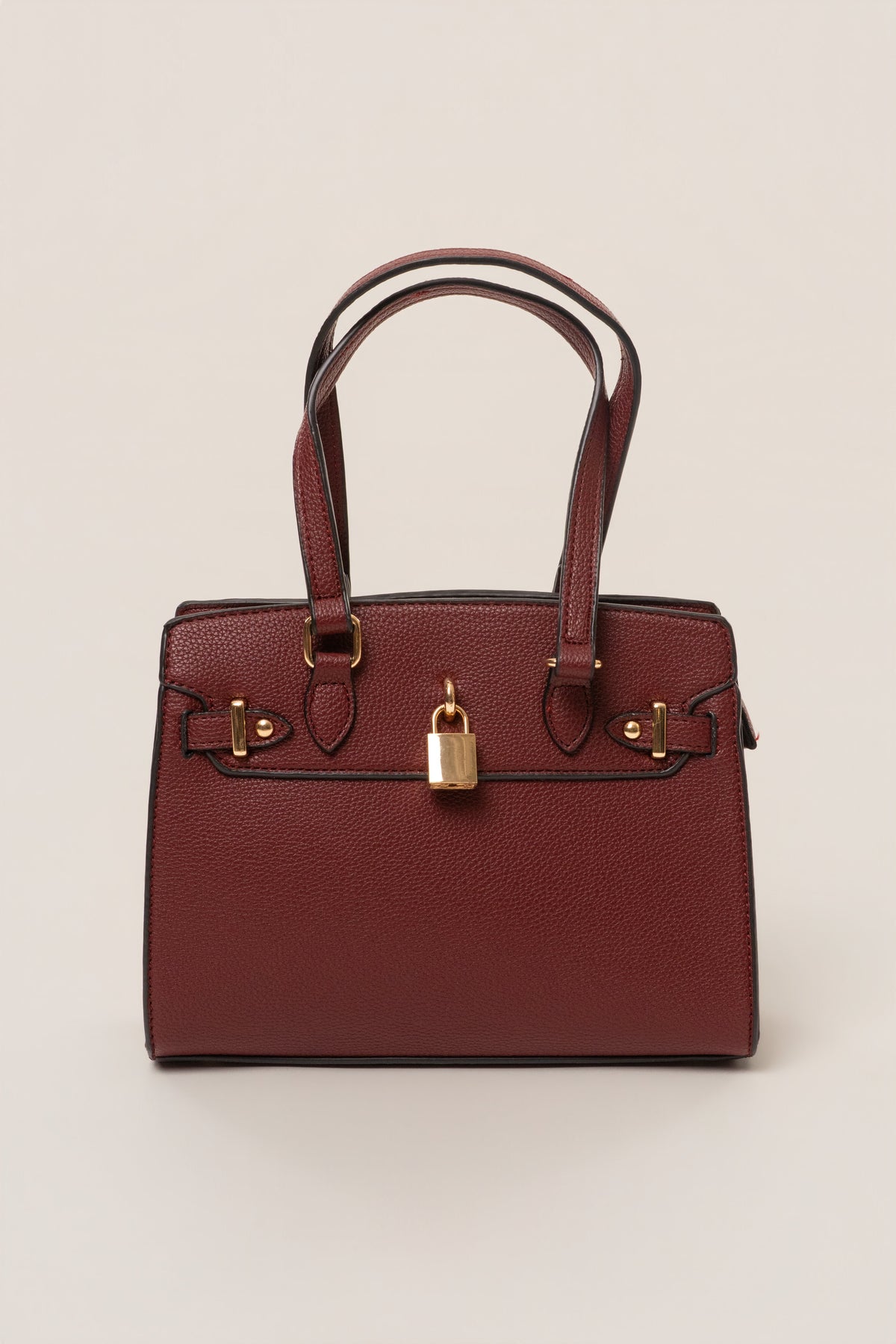 Burgundy Alva Handbag