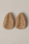 Brown Beach Club Raffia Earrings