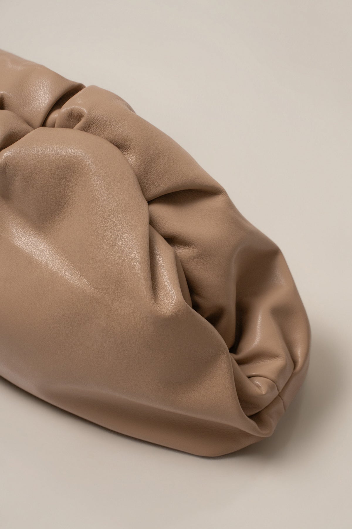 Beige Signature Cloud Bag