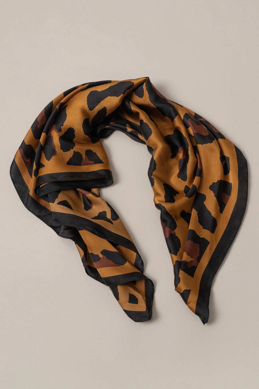 Brown Bold Nature Scarf