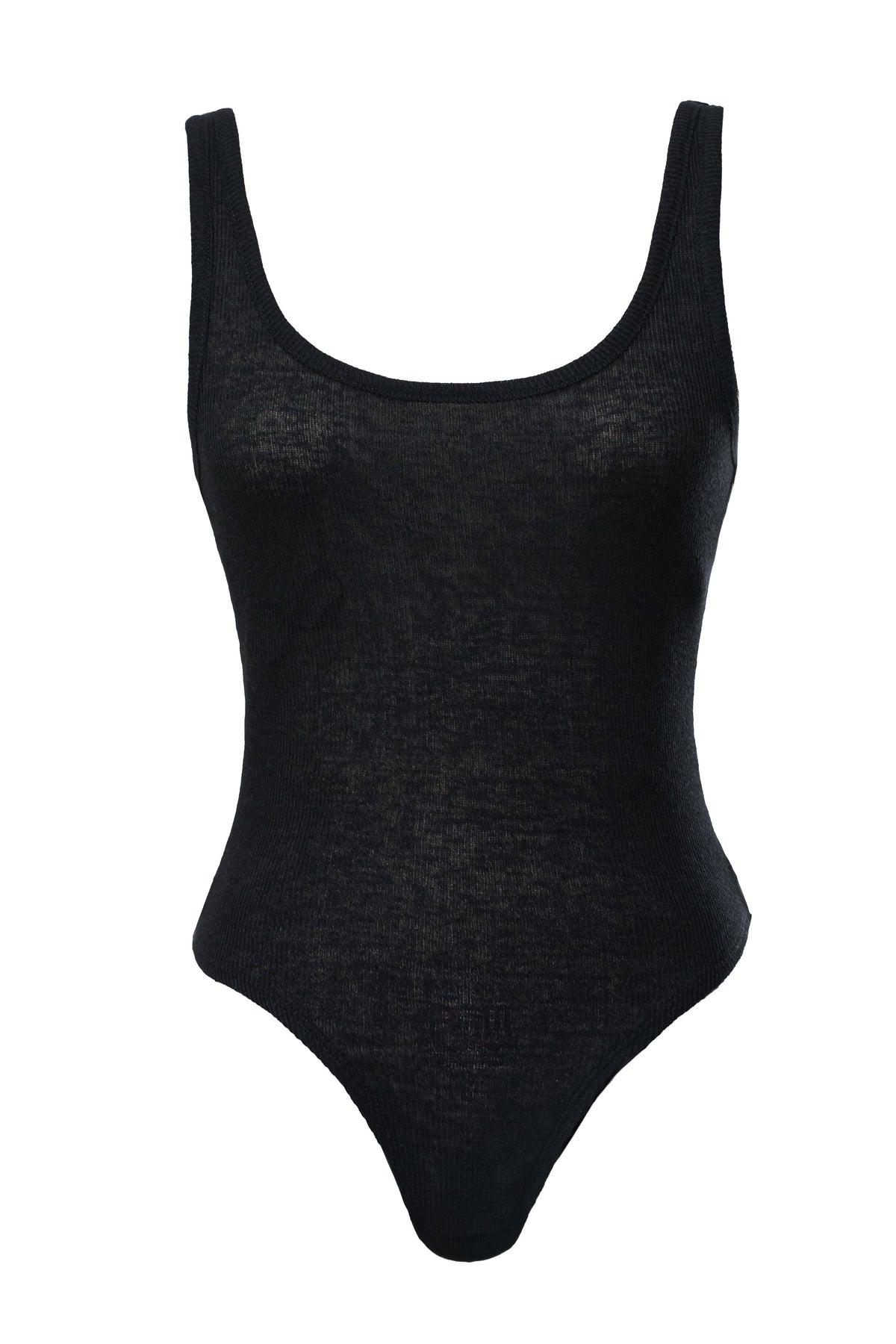 Black The Basis Knit Bodysuit