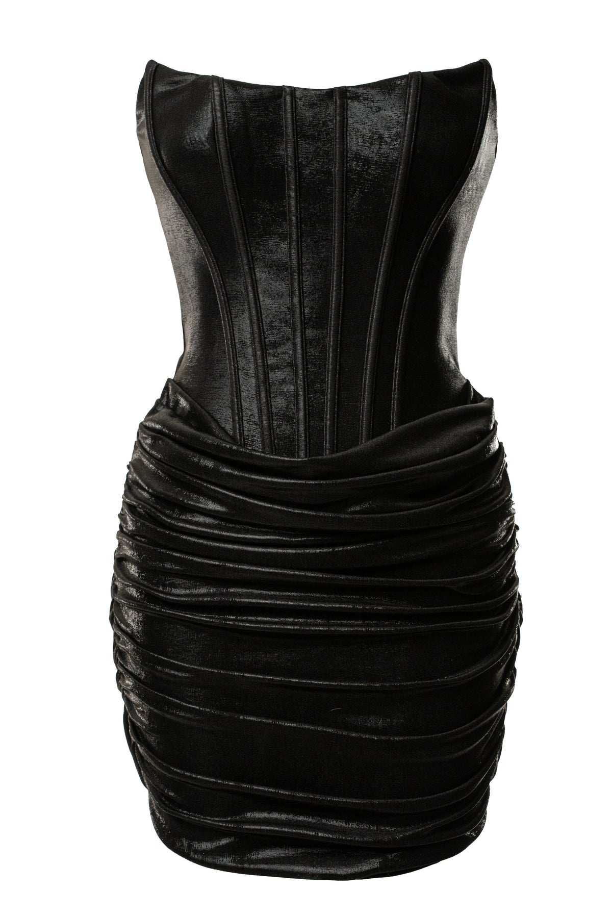 Black Corset Mini Dress