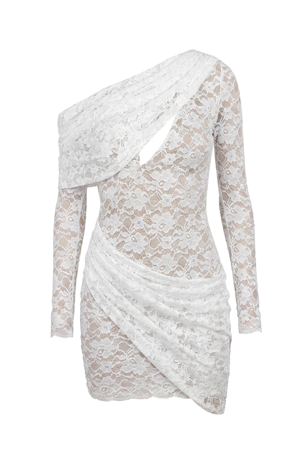 White Midnight Romance Lace Dress