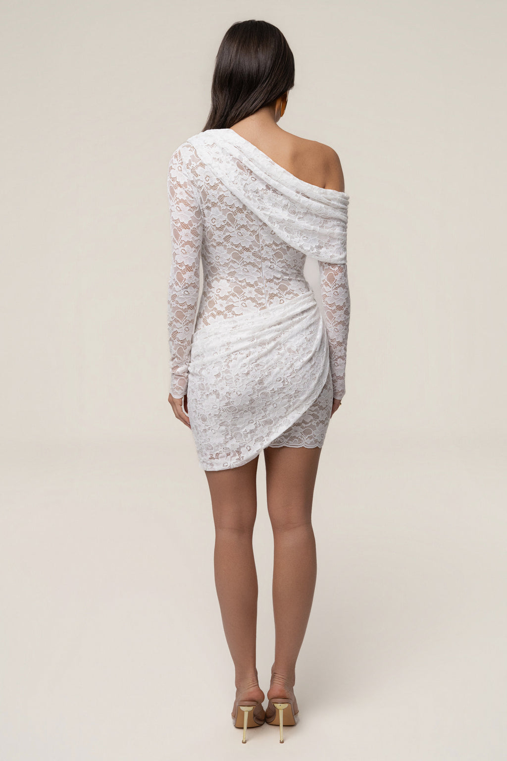 White Midnight Romance Lace Dress