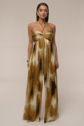 Gold Safari Sunset Jumpsuit