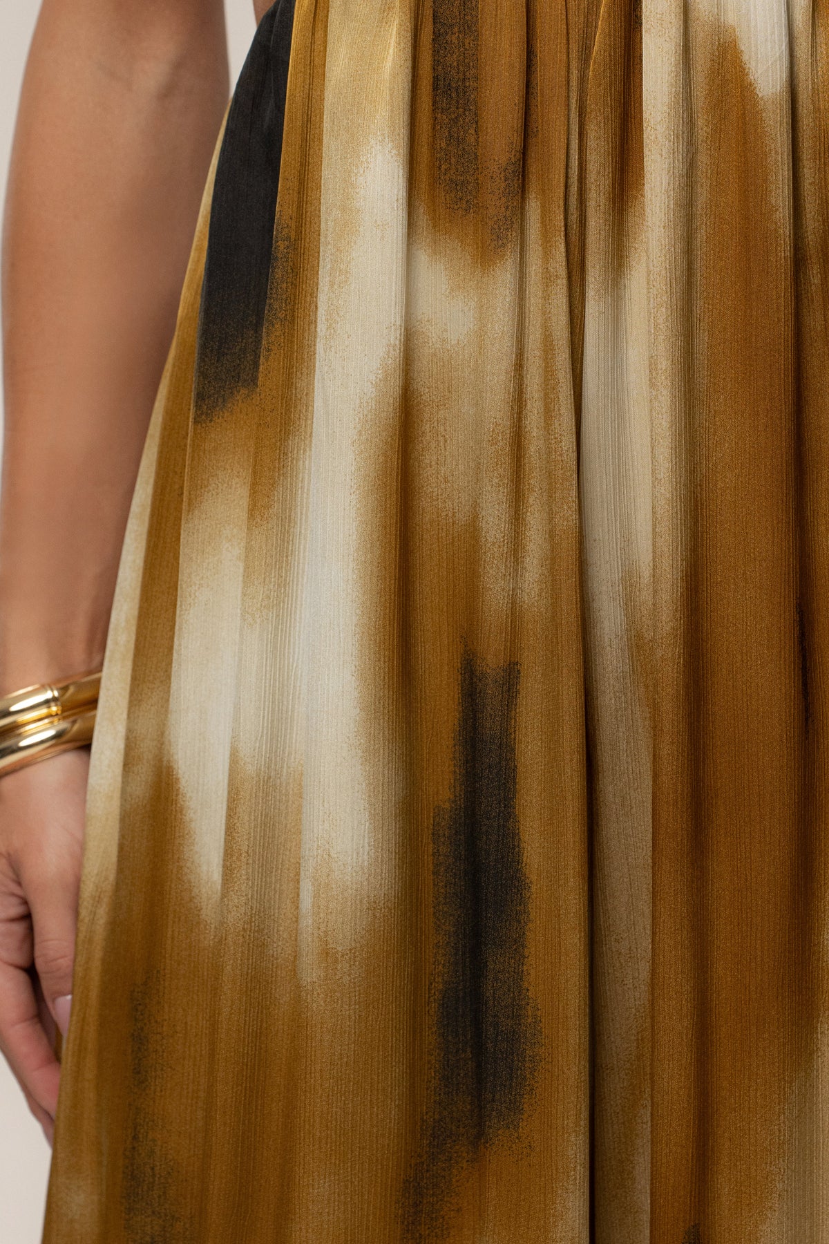 Gold Safari Sunset Jumpsuit