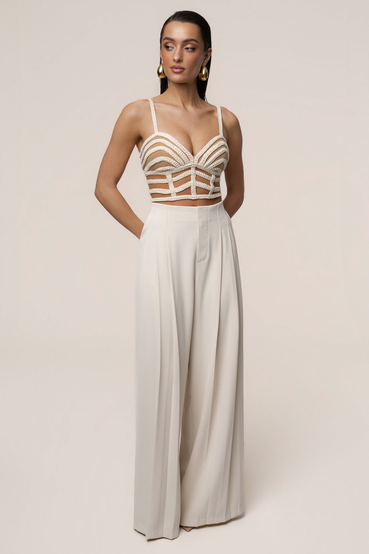 Ivory Serenity Bay Top