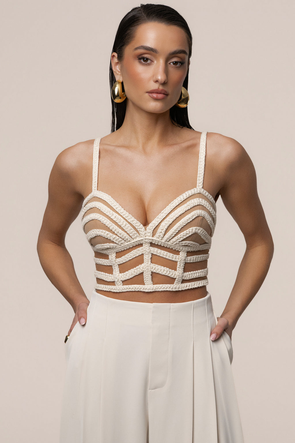 Ivory Serenity Bay Top