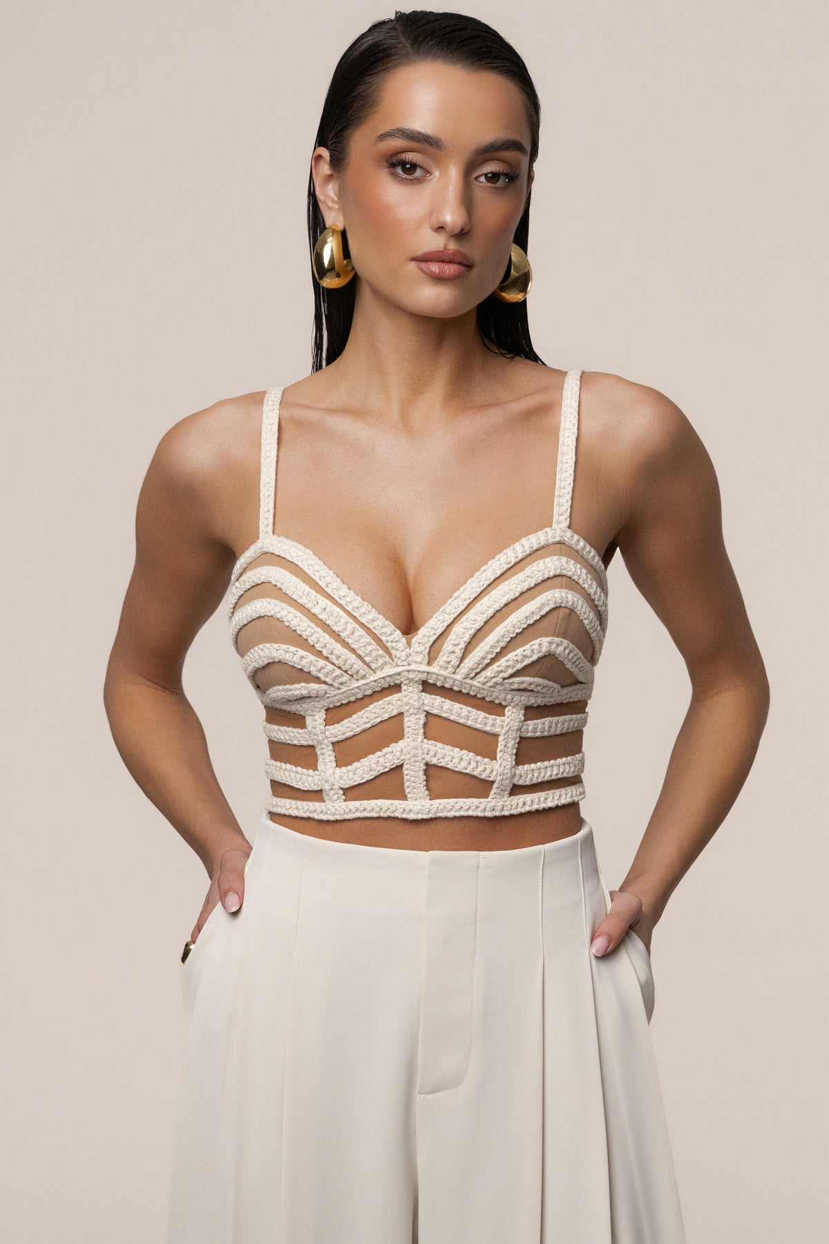 Ivory Serenity Bay Top