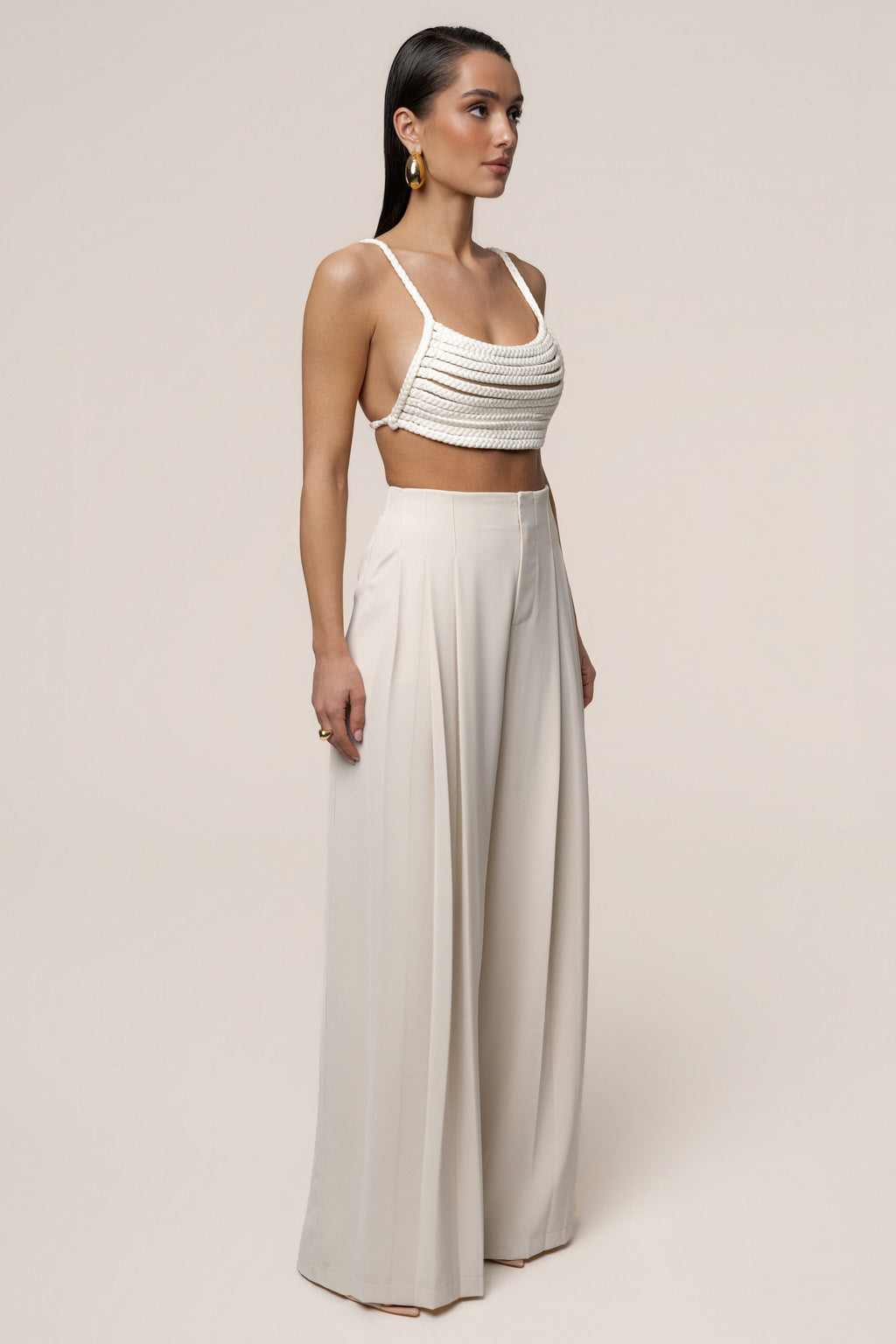 Ivory Sofie Braided Top