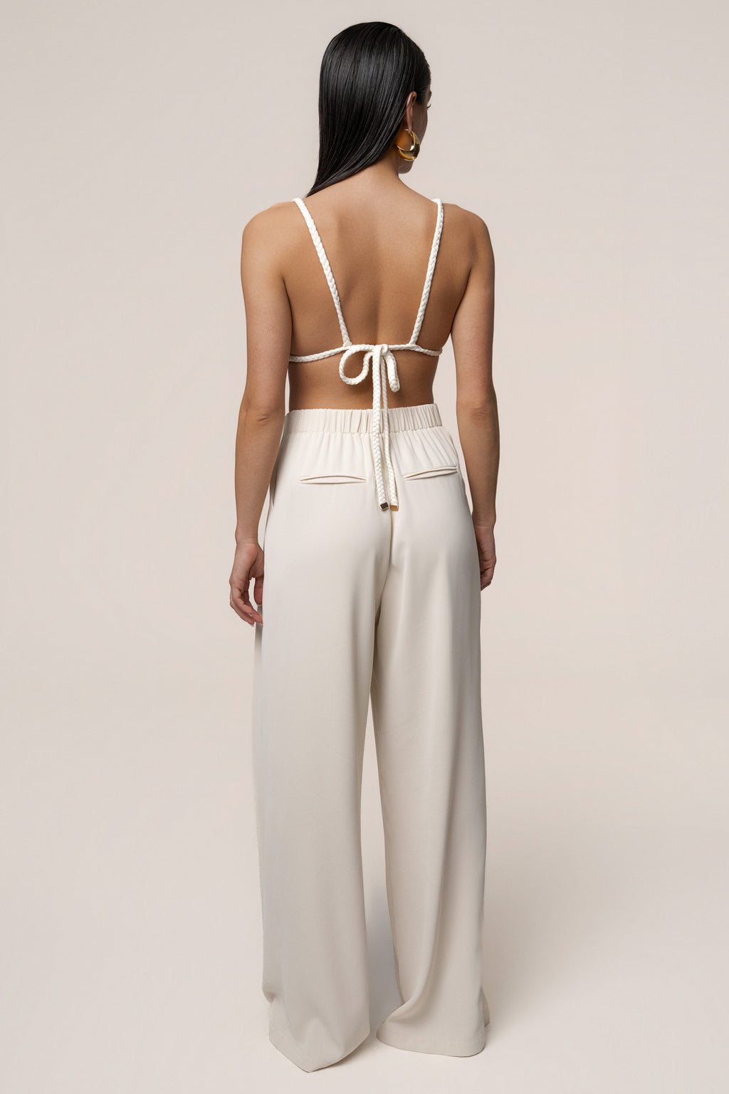 Ivory Sofie Braided Top