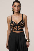 Black Serenity Bay Top