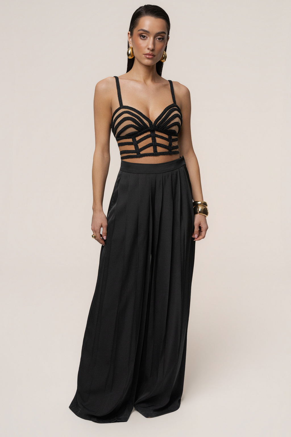 Black Serenity Bay Top