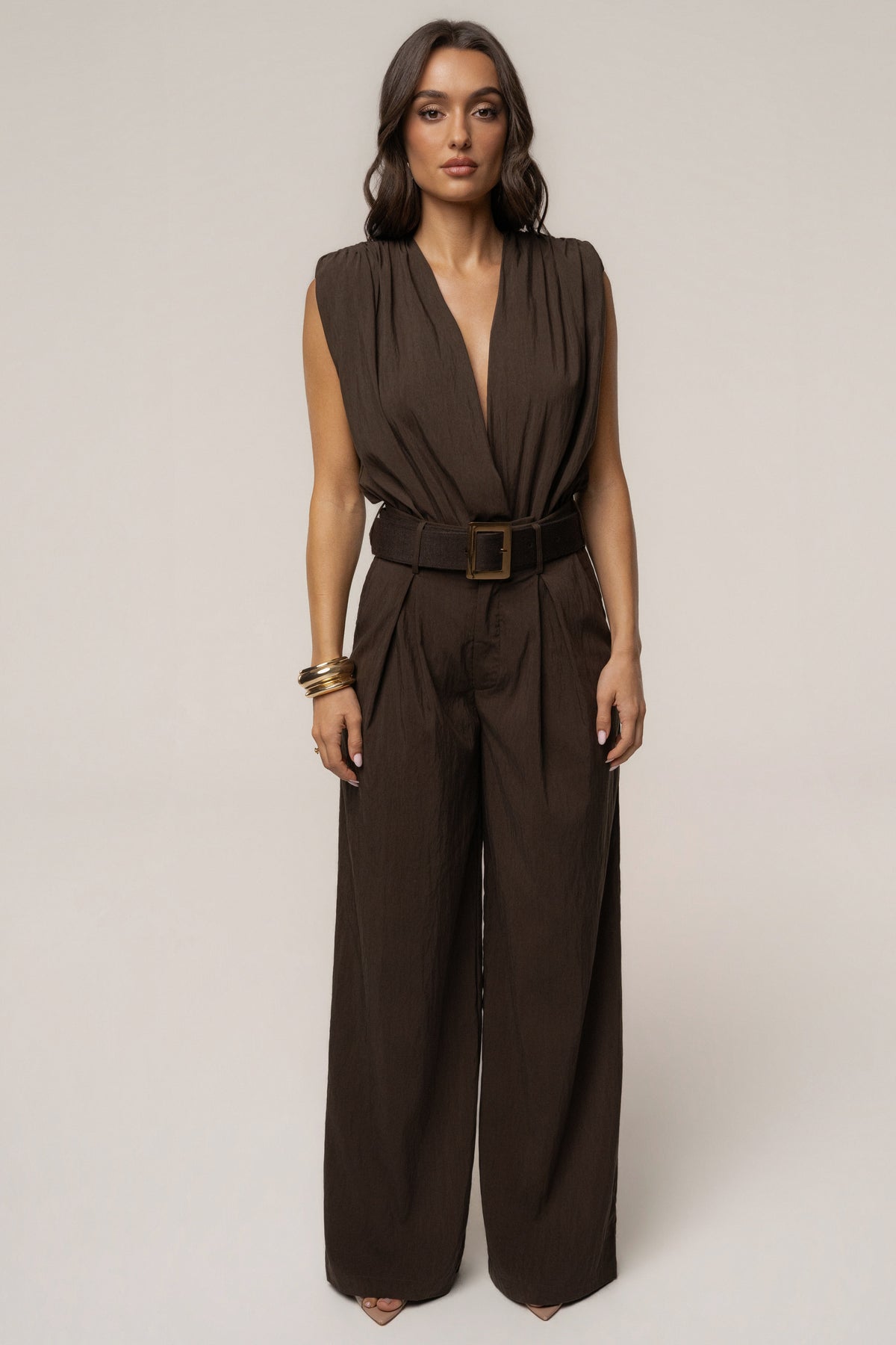 Brown Solar Drift Bodysuit