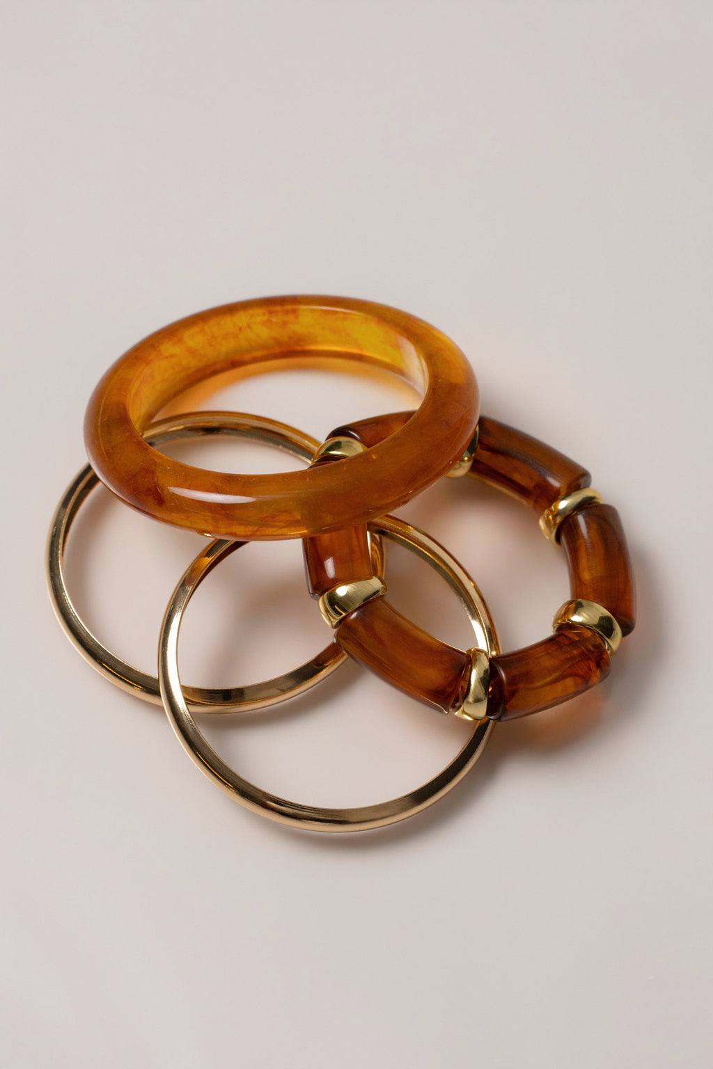 Gold Vacation Bracelet Set