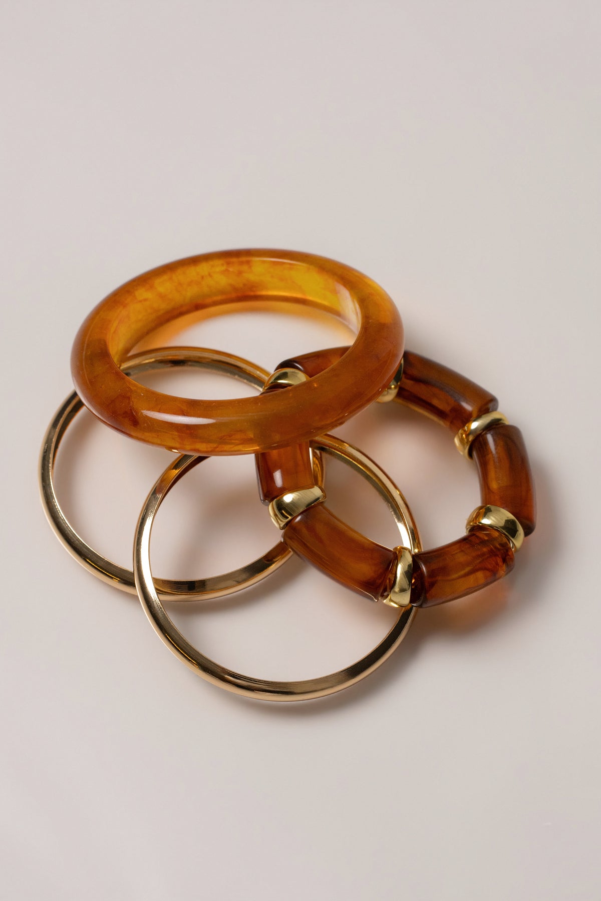 Gold Vacation Bracelet Set