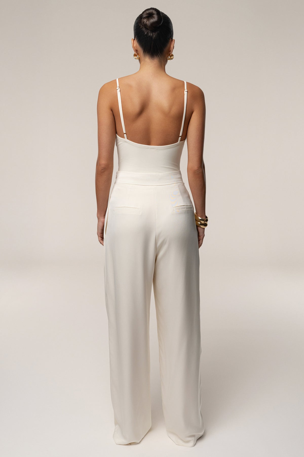 Ivory Aura Embellished Bodysuit
