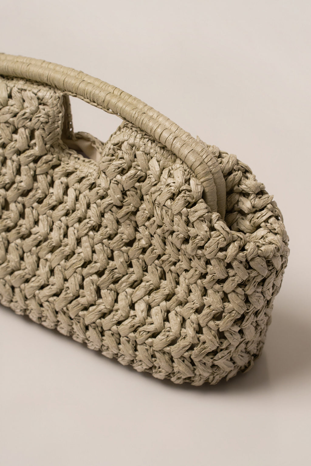 Sage Casa Sol Straw Bag