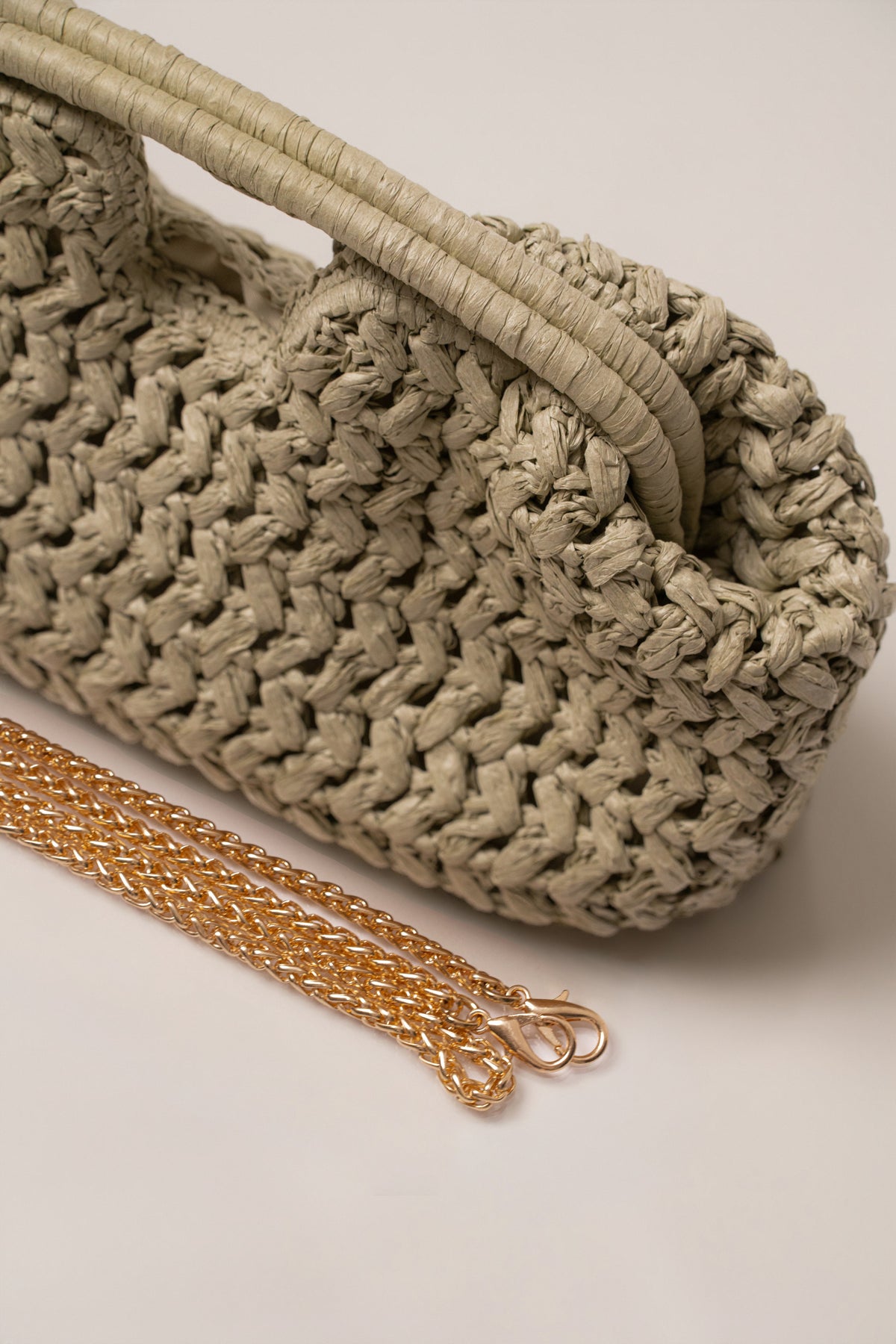 Sage Casa Sol Straw Bag