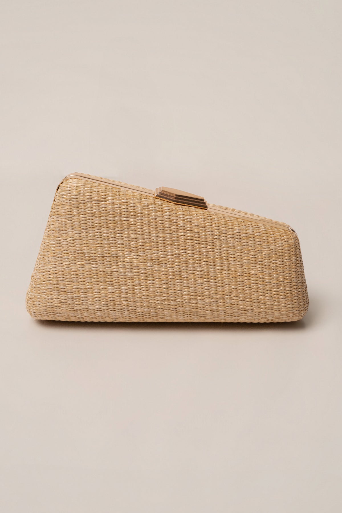 Natural Champagne Nights Clutch
