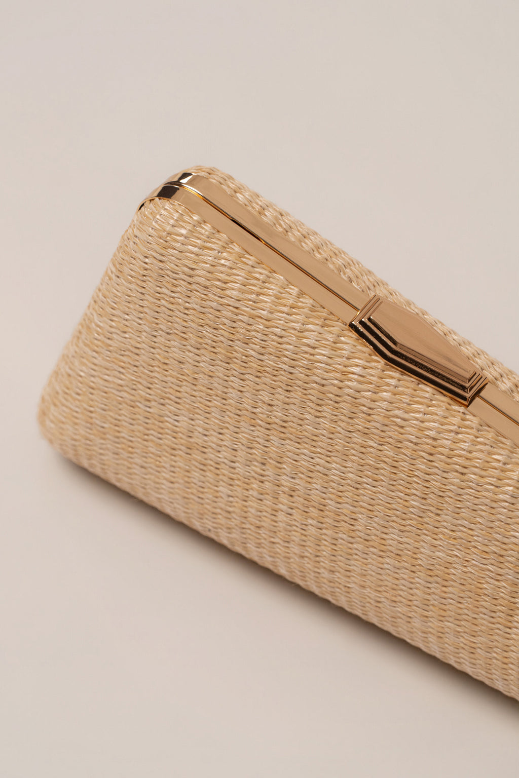 Natural Champagne Nights Clutch