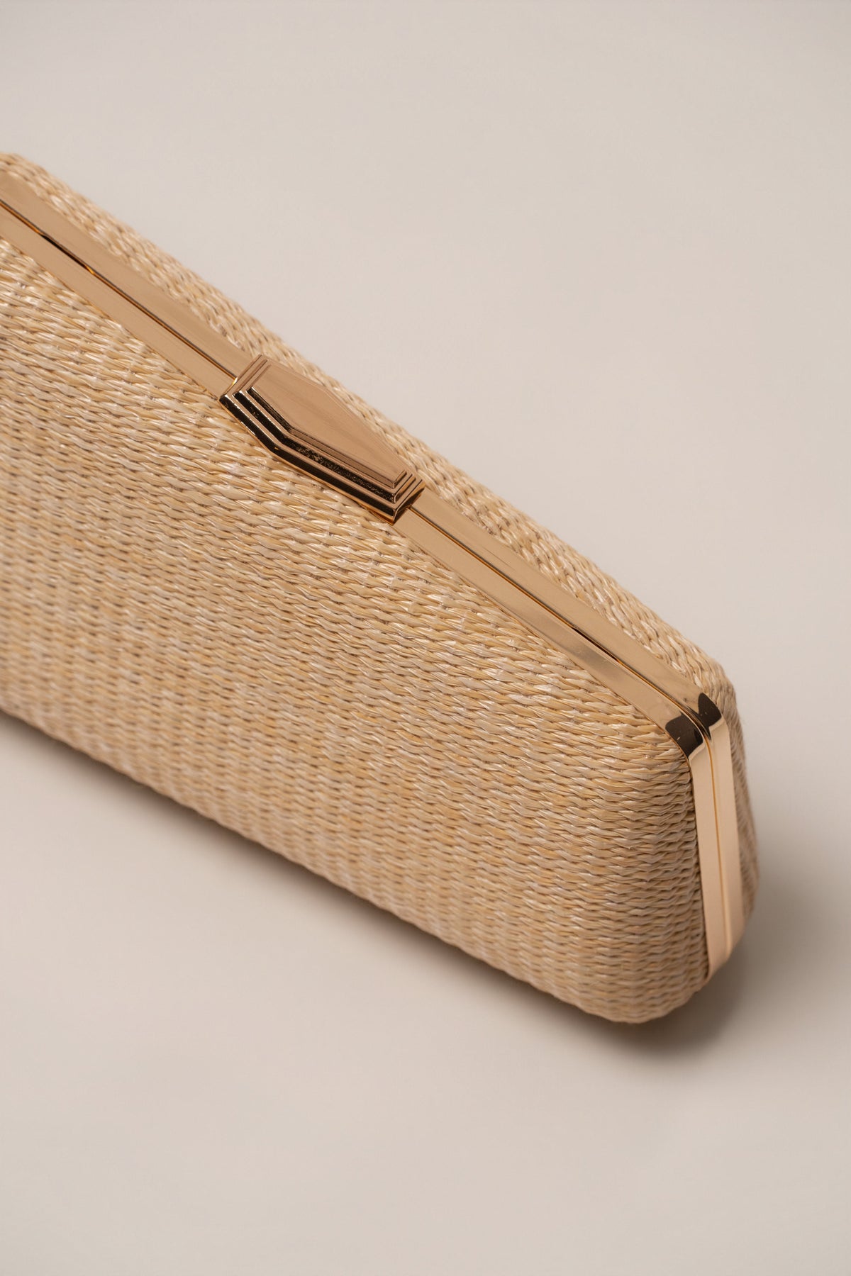 Natural Champagne Nights Clutch