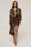 Gold Dusk Shadow Safari Scarf