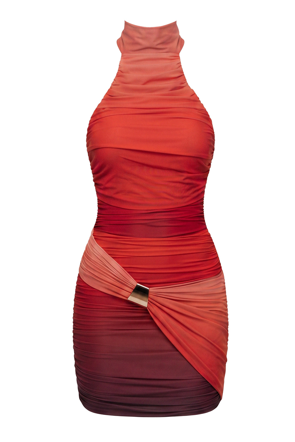 Terra Sol Halter Mini Dress