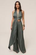 Seafoam Sundown Open Back Top