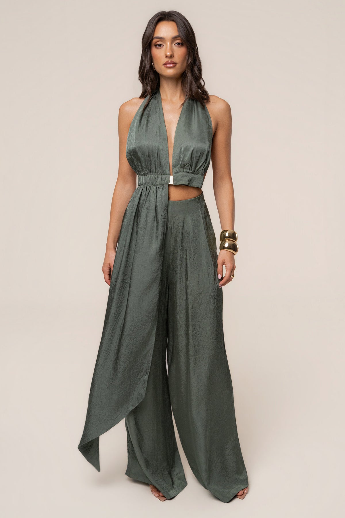 Seafoam Sundown Open Back Top