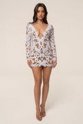 White Flora And Form Mini Dress