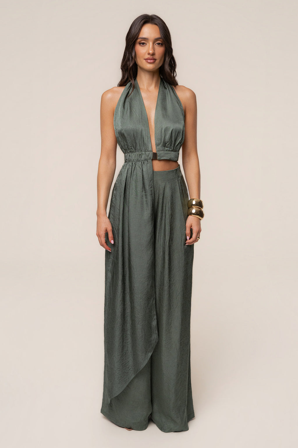 Seafoam Sundown Open Back Top