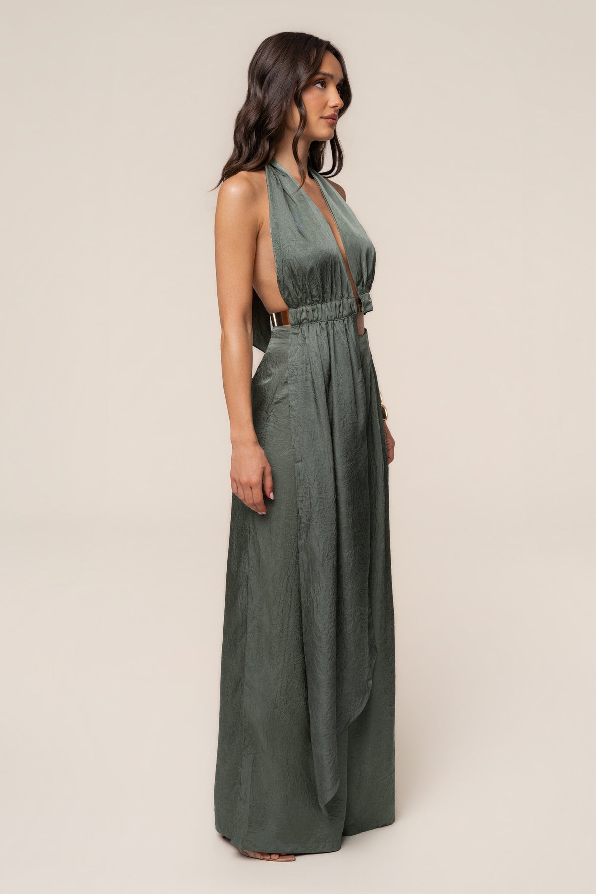 Seafoam Sundown Open Back Top