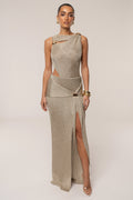 Gold Luminous Metallic Bodysuit