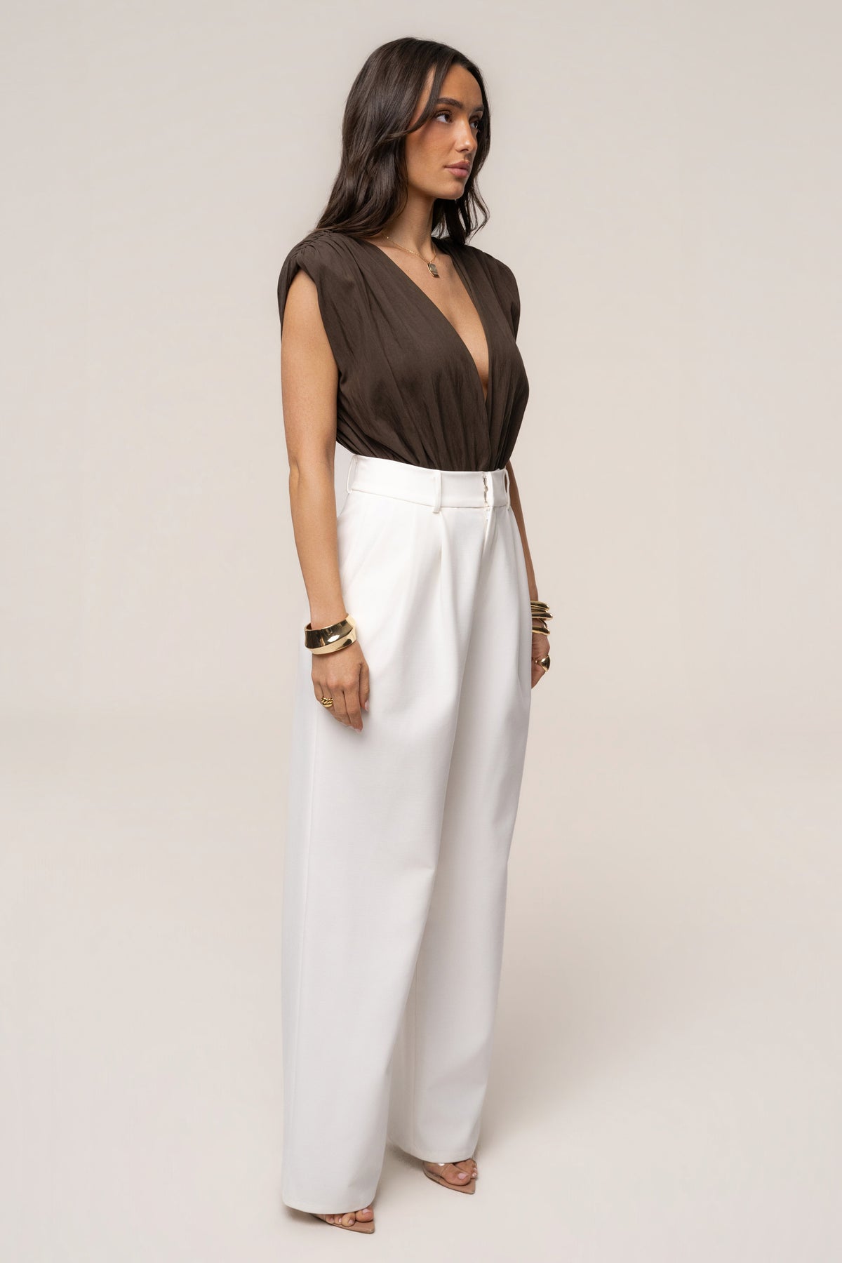 Brown Solar Drift Bodysuit