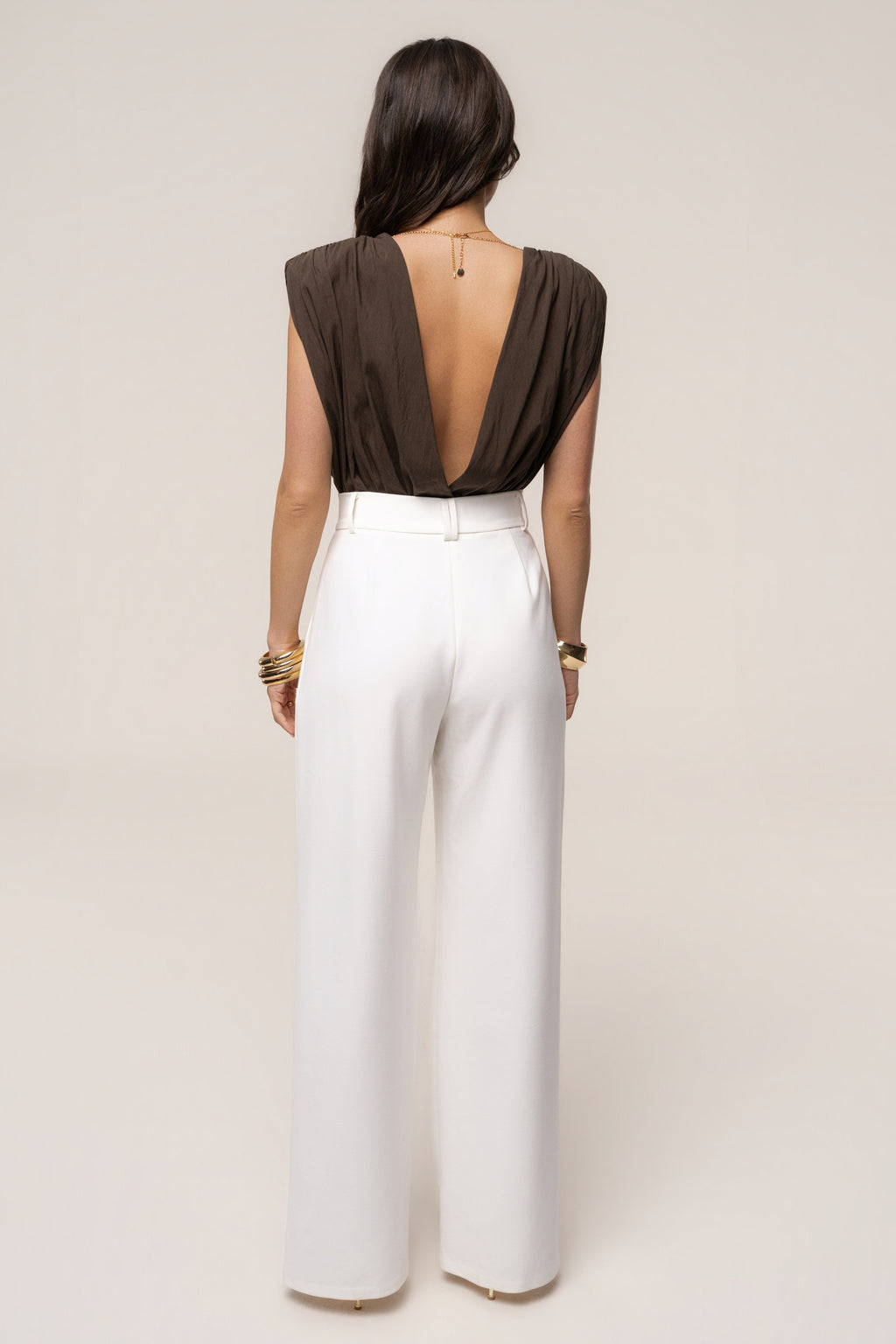 Brown Solar Drift Bodysuit