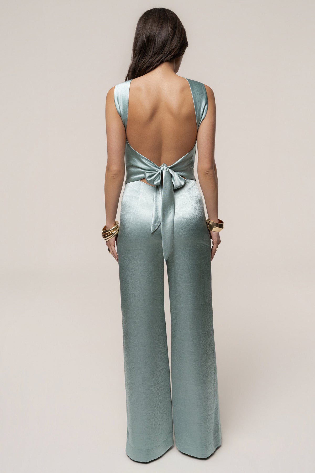 Teal Premiere One Shoulder Jumpsuit