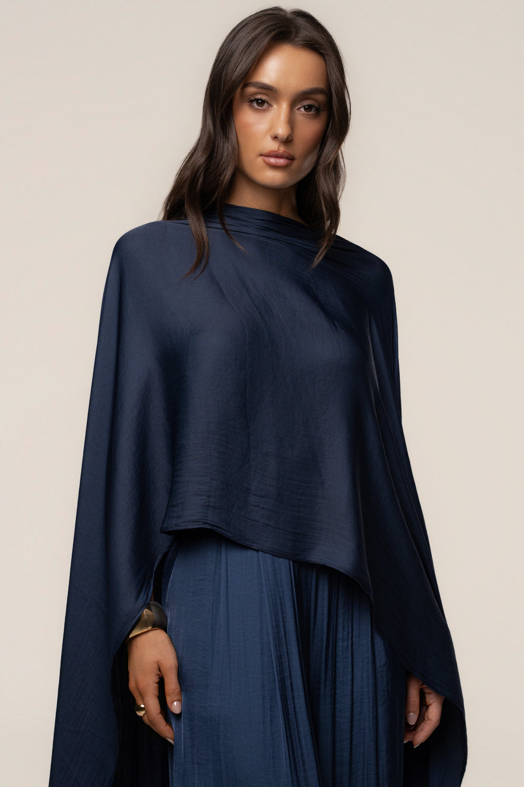 Blue Marina Multi-Wrap Scarf